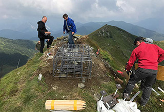 ZEBAU Zimmerei | Gipfelkreuz am Himmelkogel