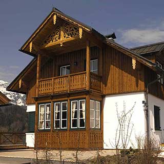 ZEBAU Zimmerei | Veranda im Salzkammergut