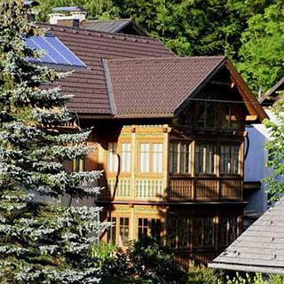 ZEBAU Zimmerei | Veranda im Salzkammergut