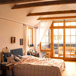 Bedrooms in Austrian ZEBAU houses