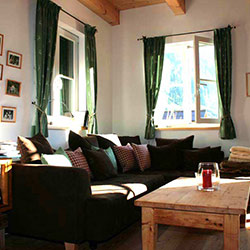 Living rooms in Austrian ZEBAU houses